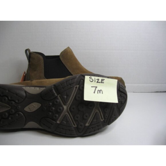 Easy Spirit Womens Water Resistant Brown Suede Ankle Boots Size 7M - Picture 5 of 5
